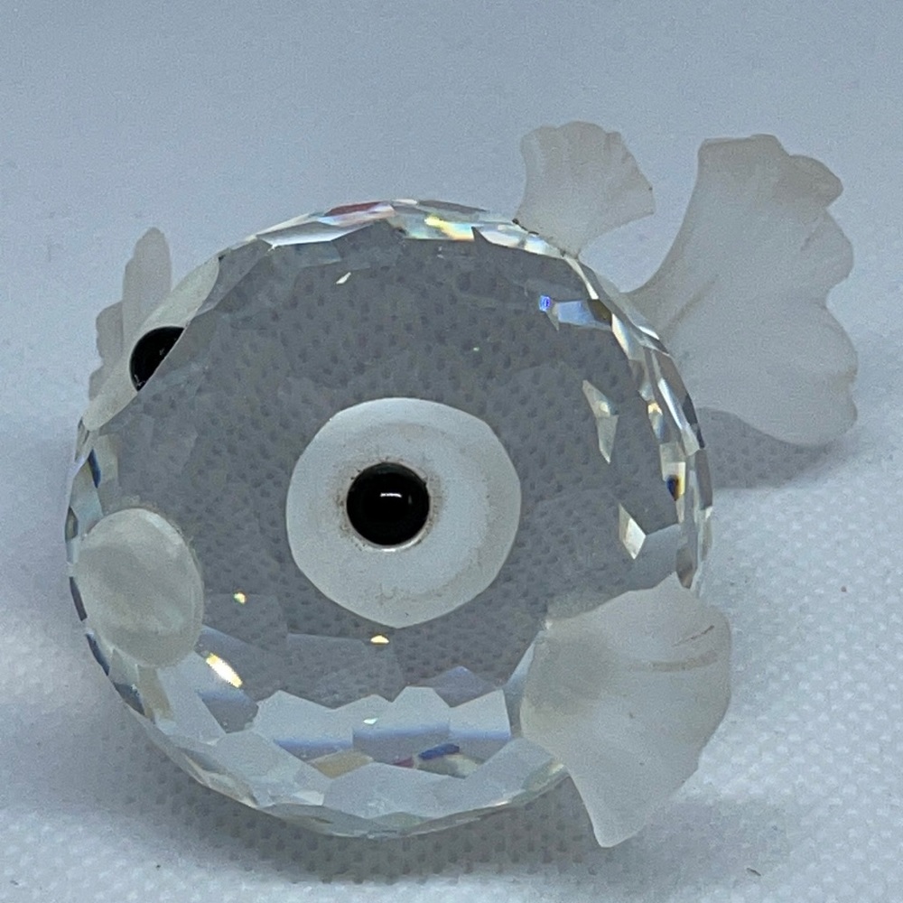 Swarovski Medium Crystal Blowfish/Pufferfish Retired